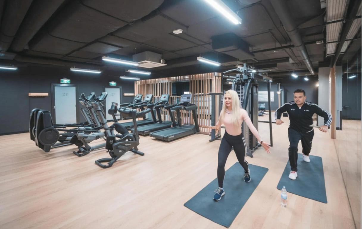 Riverside Industrial - Sauna-gym- In Style By Wroapart-pl -air-conditioning-all-spa-fitness Apartment