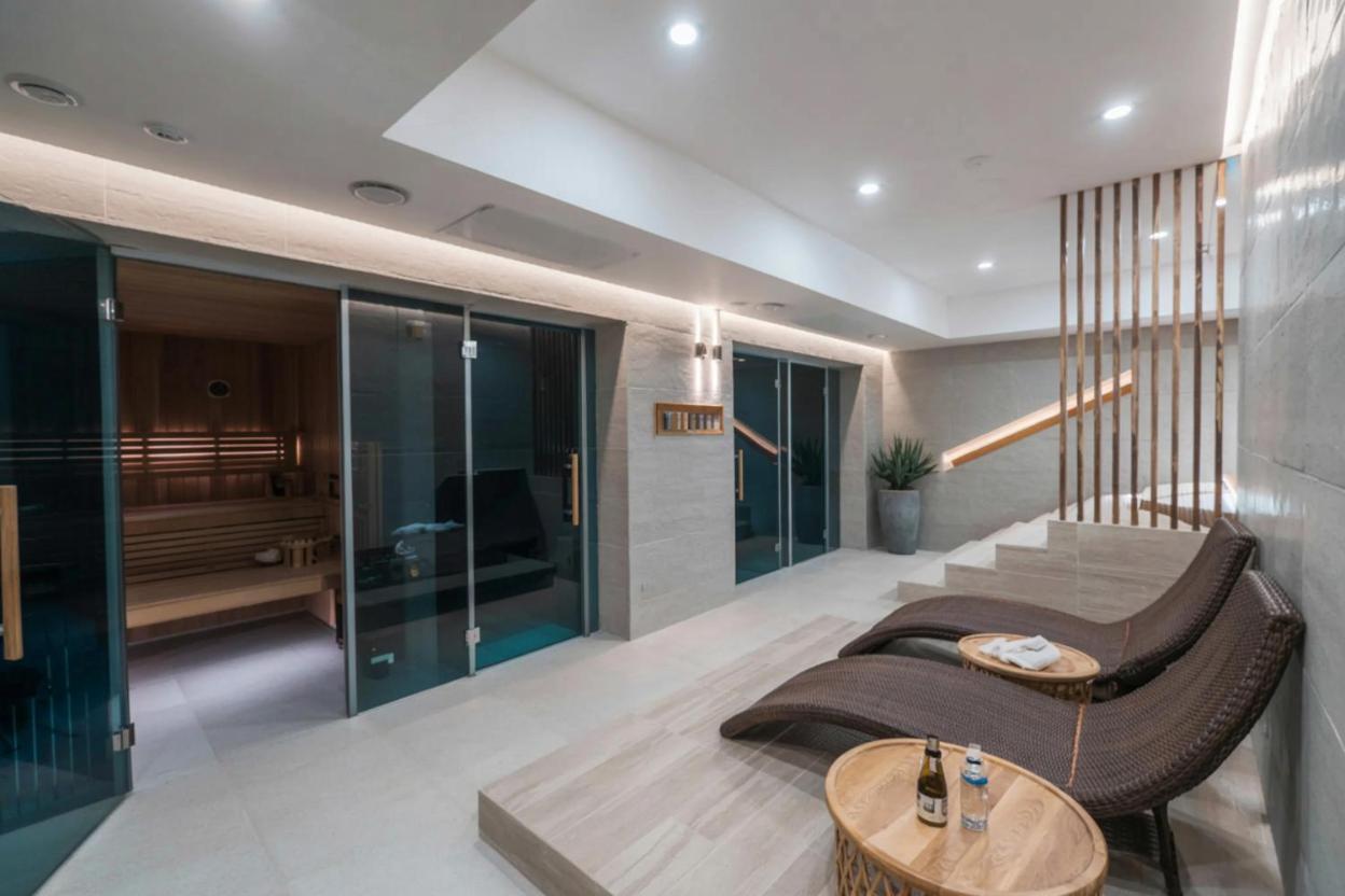 Riverside Industrial - Sauna-gym- In Style By Wroapart-pl -air-conditioning-all-spa-fitness Apartment *